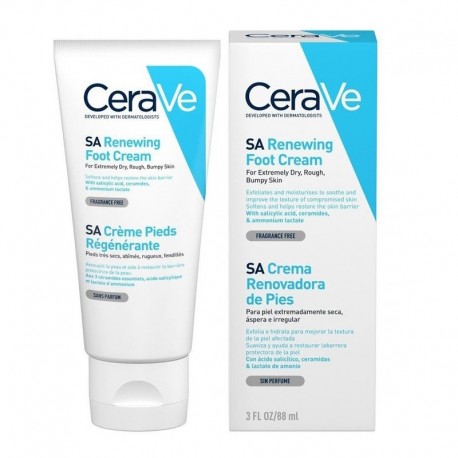 CeraVe SA Crème Pieds Régénérante 88 ml 3337875597296