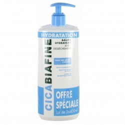 Cicabiafine Baume Hydratant Anti-Dessèchement 2 x 400 ml