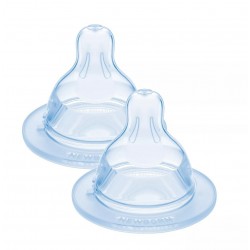 Mam 2 Tétines Silicone Débit 0 Spécial Nouveau-Né 9001616706943