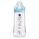 Mam Easy Active Baby Bottle 2nd Age 330 ml Space Aventure Blue 9001616639883
