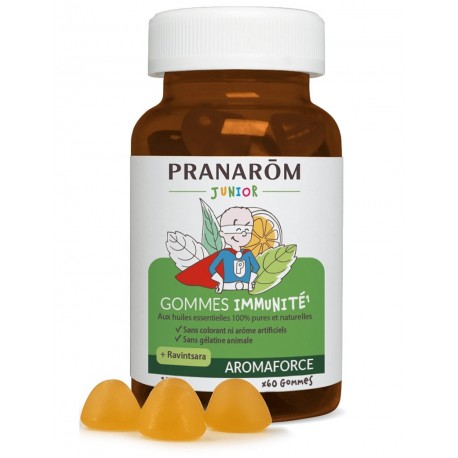 Pranarôm Aromaforce Junior Gummies Immunity 60 Gummies 5420008544026