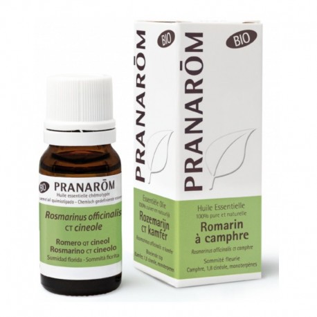Pranarôm Huile Essentielle Romarin à Camphre Bio 10 ml 5420008524523