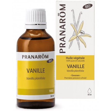 Pranarôm Huile Végétale Vanille 50 ml 5420008534690