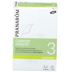 Pranarôm Oléocaps+ 3 Confort Digestif 30 Capsules 5420008527937