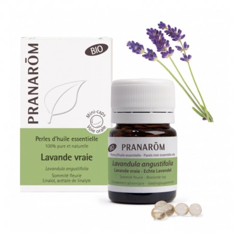 Pranarôm Pearls of Essential Oil True Lavender Organic 60 Pearls 5420008556470