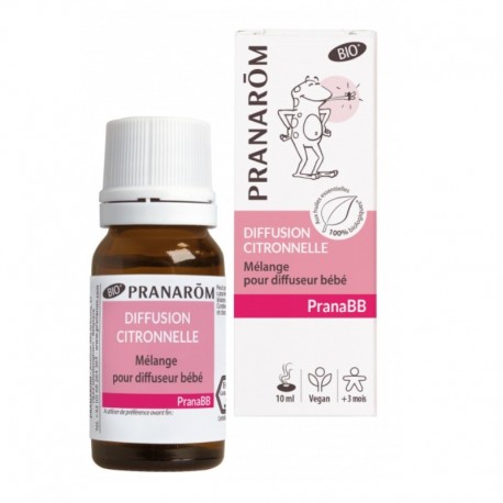 Pranarôm PranaBB Diffusion Citronnelle 10 ml 5420008533815