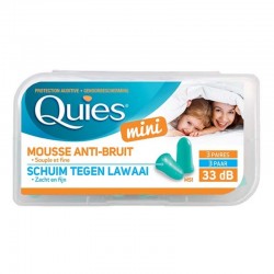 Quies Mini Foam Anti-Noise 3 Pairs