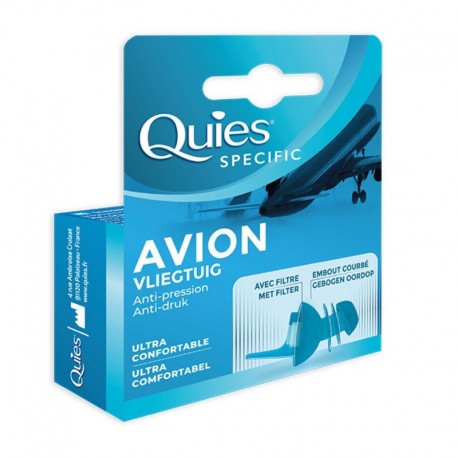 Quies Specific Protection Auditive Avion 1 Paire 3435171351014