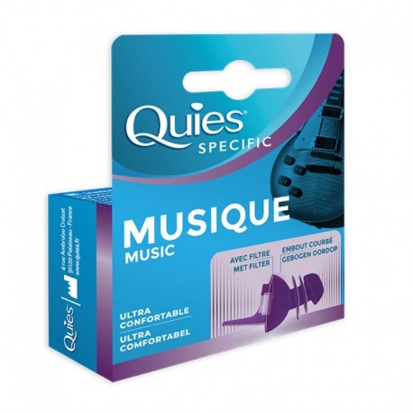 Quies Specific Protection Auditive Musique 1 Paire 3435171331009