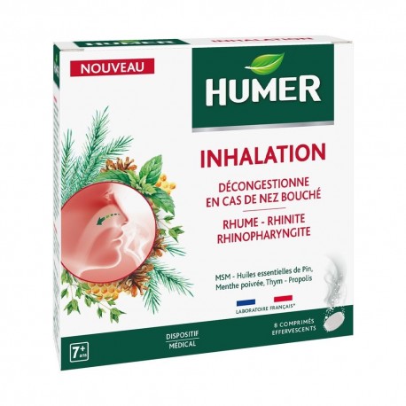 Humer Inhalation 8 Comprimés Effervescents 3664492022109