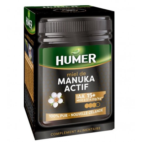 Humer Active Manuka Honey IAA 15+ 250 g 3664492000664