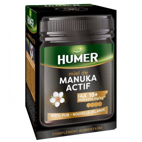Humer Active Manuka Honey IAA 18+ 250 g 3664492000671