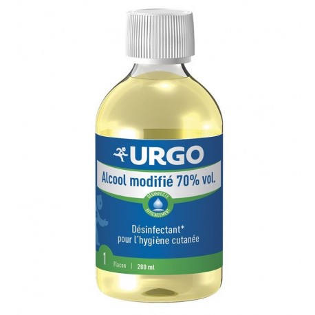Urgo Alcool Modifié 70% Vol. 200 ml 3664492000862