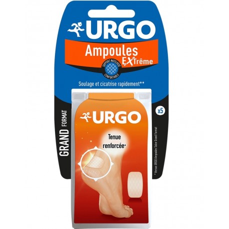 Urgo Extreme Blisters 5 Large Size Plasters 3664492017877
