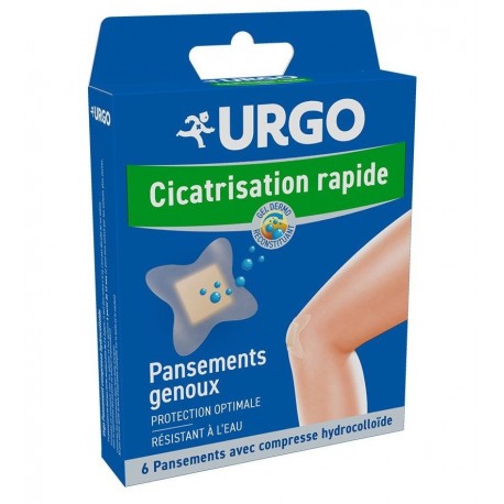 Urgo Rapid Healing Knee 6 Plasters 3401563557678
