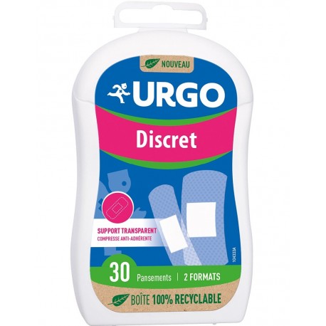 Urgo Discret 30 Pansements 3664492000770