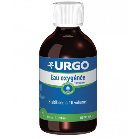 Urgo Eau Oxygénée 10 Volumes 200 ml 3664492000879