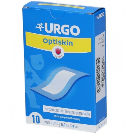 Urgo Optiskin 10 Pansements 5.3 cm x 8 cm 3664492016542