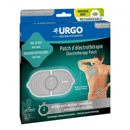 Urgo Patch d’Électrothérapie Rechargeable 3664492013886