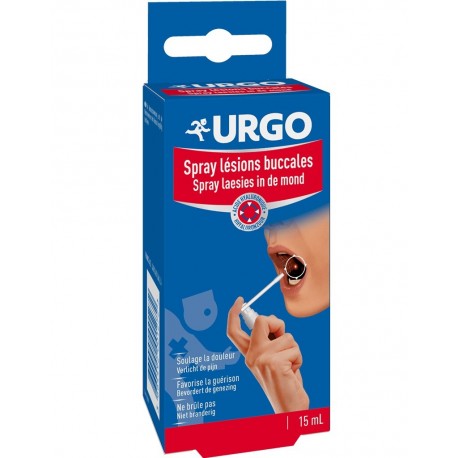 Urgo Spray Lésions Buccales 15 ml 3664492001272