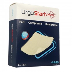 Urgo Urgostart Plus Compresse 6 cm x 6 cm 3546890040193