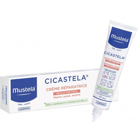 Mustela Cicastela Crème Réparatrice Peaux Irritées 40 ml 3504105033347
