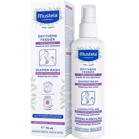 Mustela Érythème Fessier Spray Change 75 ml 3504105036904