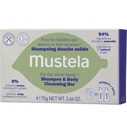 Mustela Shampoing Douche Solide 75 g