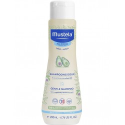 Mustela Shampooing Doux à l'Avocat Bio 200 ml