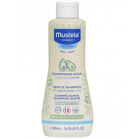 Mustela Shampooing Doux à l'Avocat Bio 500 ml 3504105036133