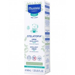 Mustela Stelatopia Crème Émolliente Visage et Paupières 40 ml