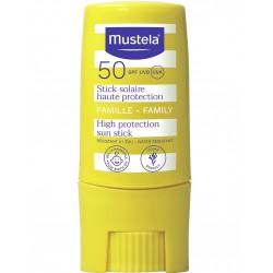 Mustela Stick Solaire Haute Protection SPF50 Famille 9 ml 3504105037772