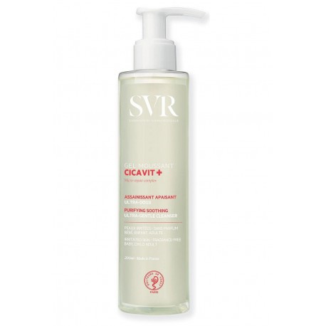 Svr Cicavit+ Gel Moussant Assainissant Apaisant 200 ml 3662361001309