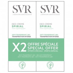 Svr Spirial Deo-Cream 48H Intense Anti-Perspirant 2 x 50 ml