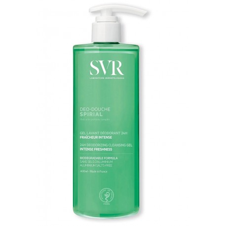 Svr Spirial Déo-Douche Gel Lavant Déodorant 24H 400 ml 3662361002702