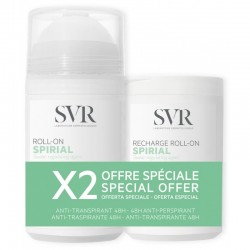 Svr Spirial Roll-On Anti-Transpirant 48h 50 ml + Recharge 50 ml