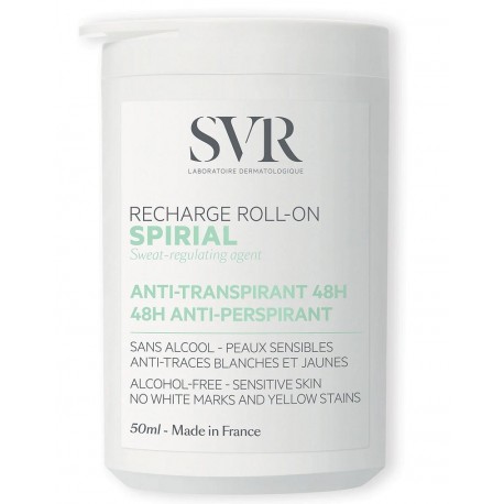Svr Spirial Roll-On Anti-Transpirant 48h Recharge 50 ml 3662361002795
