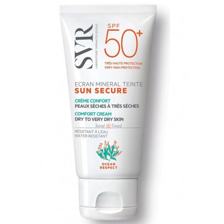 Svr Sun Secure Tinted Mineral Sunscreen SPF50+ Normal to Combination Skin 60 g 3662361000203