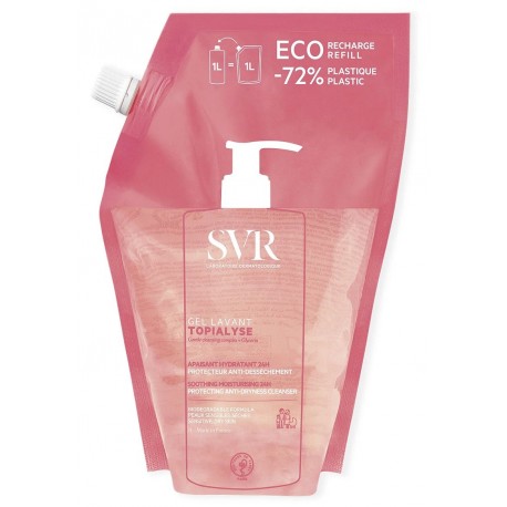 Svr Topialyse Cleansing Gel Eco Refill 1L 3662361002009