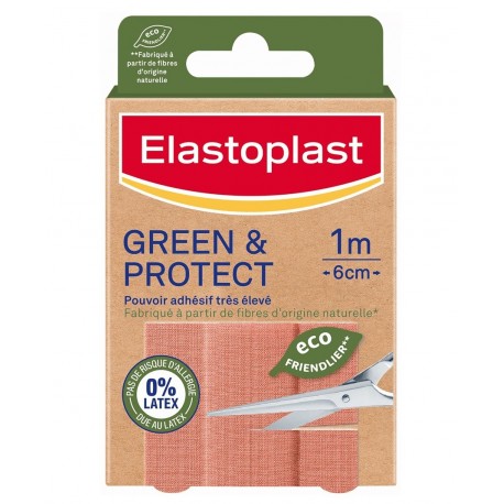 Elastoplast Green & Protect Pansement 1 m x 6 cm 4005900913708