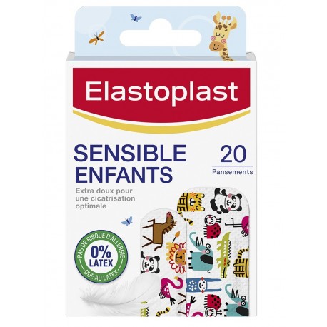 Elastoplast Sensible Enfants 20 Pansements 4006000011127