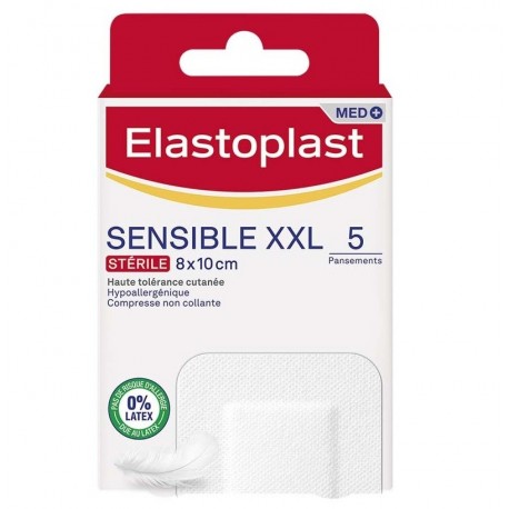 Elastoplast Sensitive XXL Sterile 5 Plasters 4005800296086