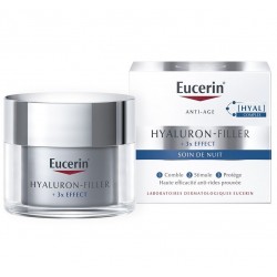 Eucerin Hyaluron-Filler + 3x Effect Soin de Nuit 50 ml