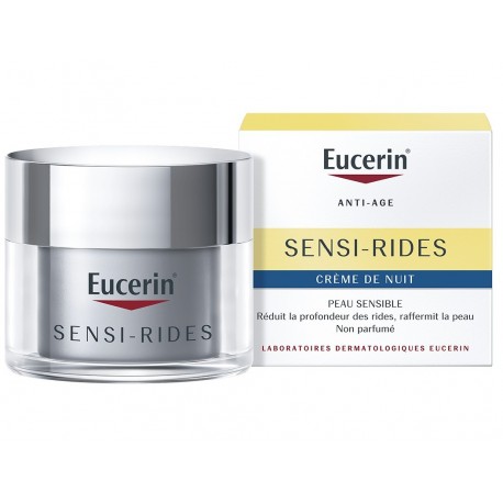 Eucerin Sensi-Rides Crème de Nuit Anti-Rides 50 ml 4005800017360