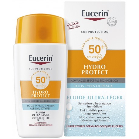 Eucerin Sun Protection Hydro Protect Fluide Ultra-Léger SPF50+ 50 ml 4005800320712