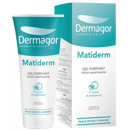 Dermagor Matiderm Purifying Gel 200 ml 3700322548552
