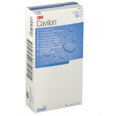 3M Cavilon Nsbf Film de Protection Cutanée Non Irritant 5 x 1 ml 4054596464643