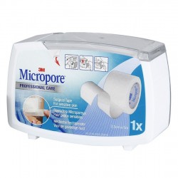 3M Micropore Surgical Tape White 25 mm x 5 m