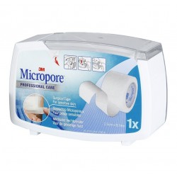 3M Micropore Surgical Tape White 25 mm x 9,14 m