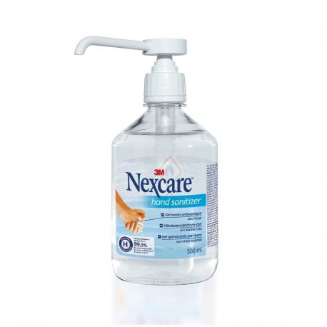 Nexcare Hand Sanitizer Clear Gel 500 ml 4054596881433